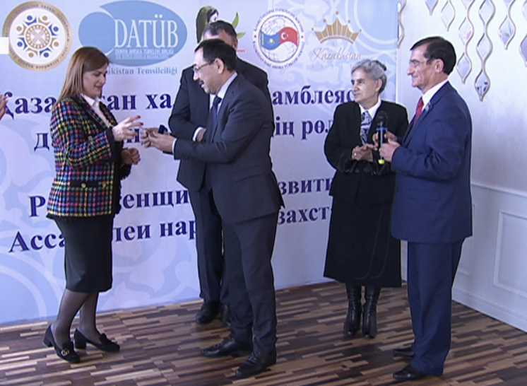 Түрік этно-мәдени ұйымы әйелдер қауымын төл мерекесімен құттықтады