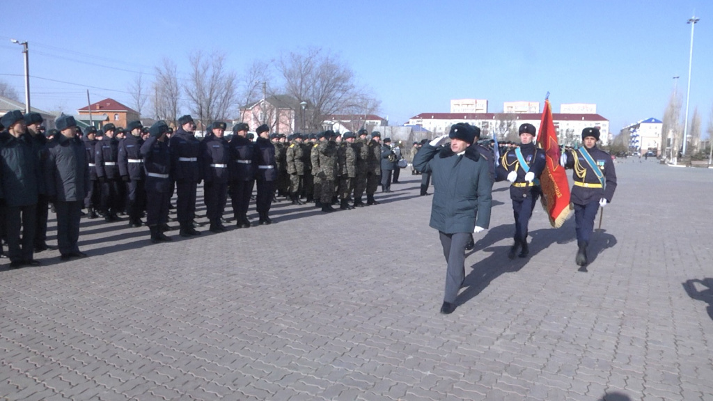 Жауынгерлік Тудың көшірмесі Көкшетауға әкелінді