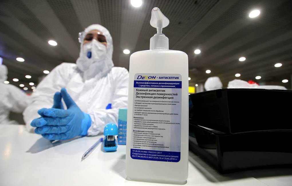 Көкшетауда антисептик шығарылуда