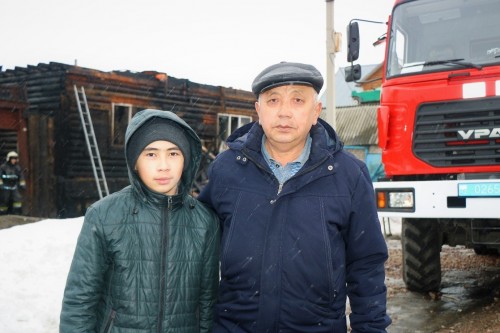 Петропавлдық азамат өрттен төрт адамды құтқарды