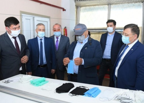 Түркістан: Барлық аудандарда бетперде тігу қолға алынды