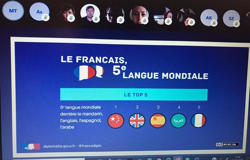 Халықаралық Франкофония күніне арналған бейне-конференция өтті