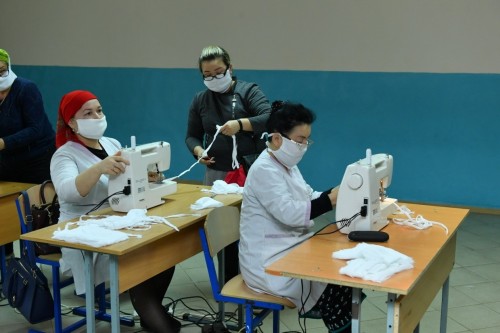 Түлкібас ауданындағы 10 мектепте шағын цех ашылды