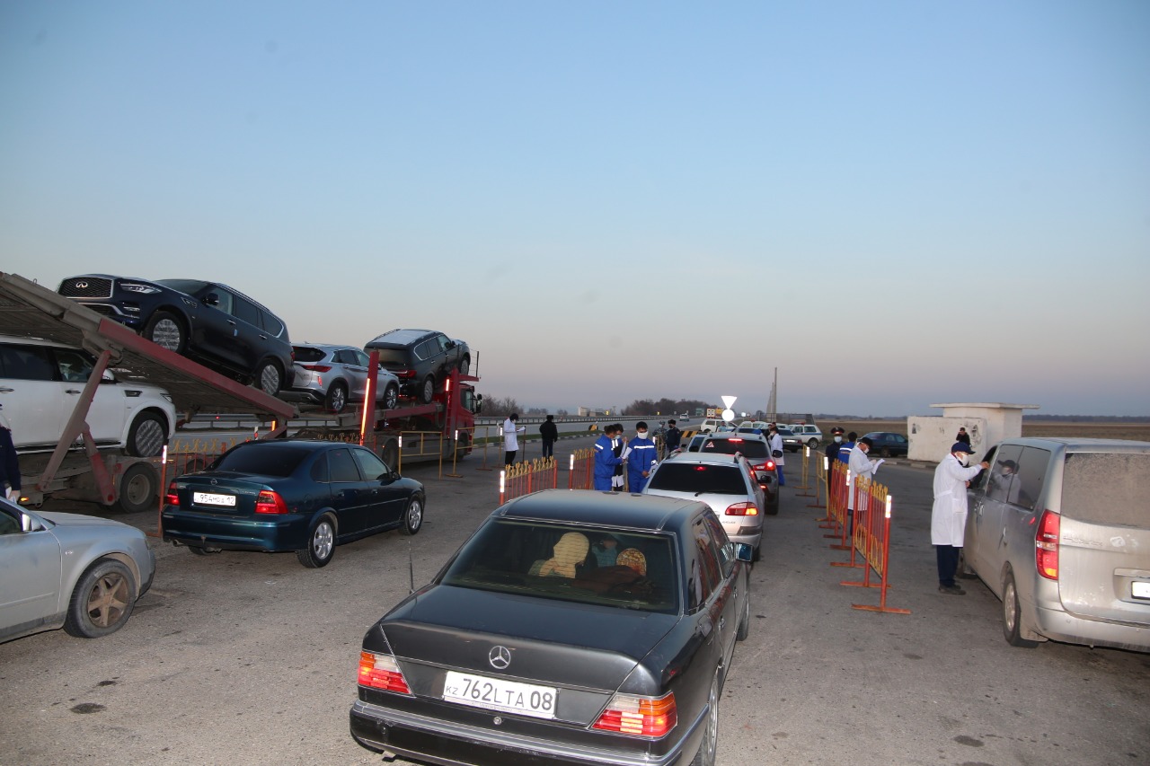 Жамбыл облысының бекеттерінде 33 мыңнан аса жолаушы тексерілді