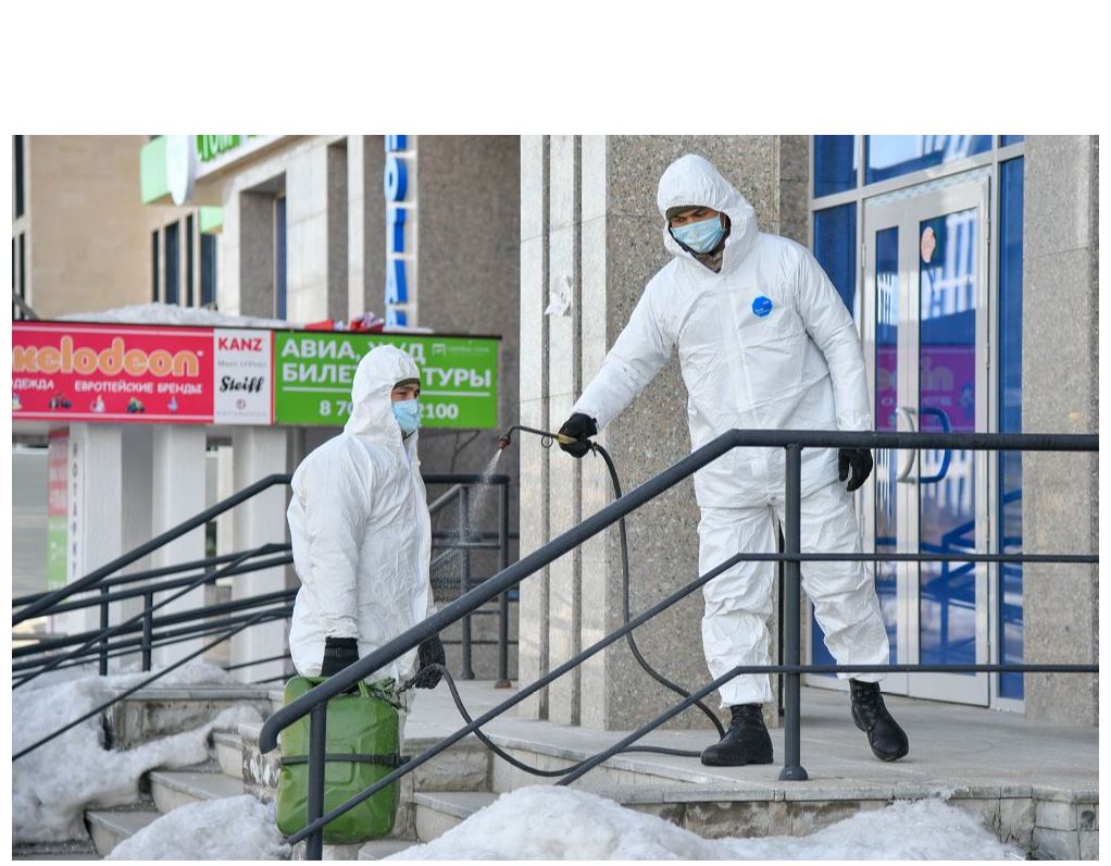 Дезинфекциялау шаралары жүргізілуде