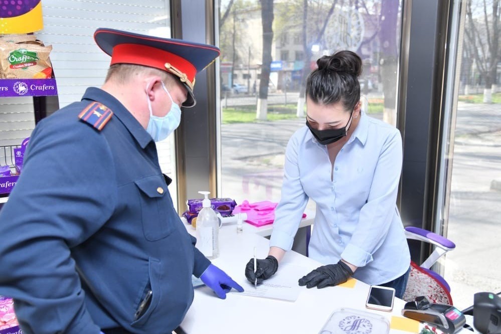 Шымкентте төтенше жағдай режимін бұзған 287 кәсіпкерге айыппұл салынды