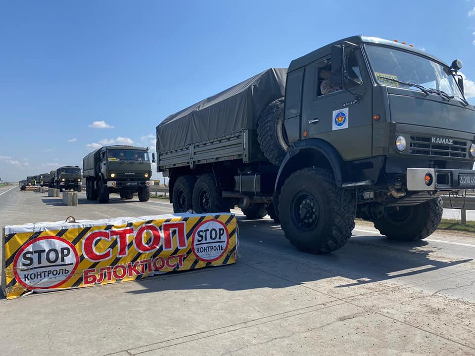 Түркістан: Әскерилер көмекке келді