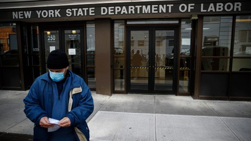 АҚШ-та екі аптада 10 миллион адам жұмыссыз қалды