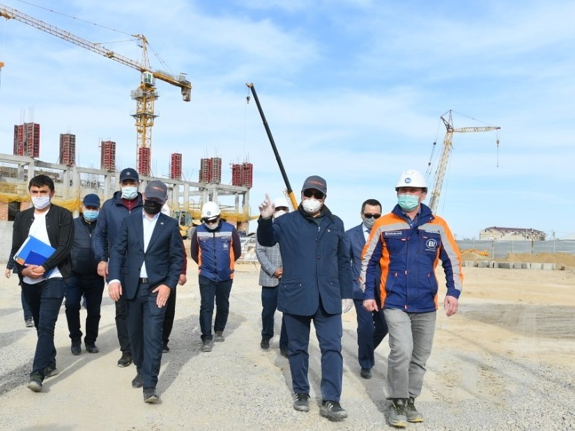 Түркістан: Құрылысқа қосымша жұмыс күшін тарту міндеттелді