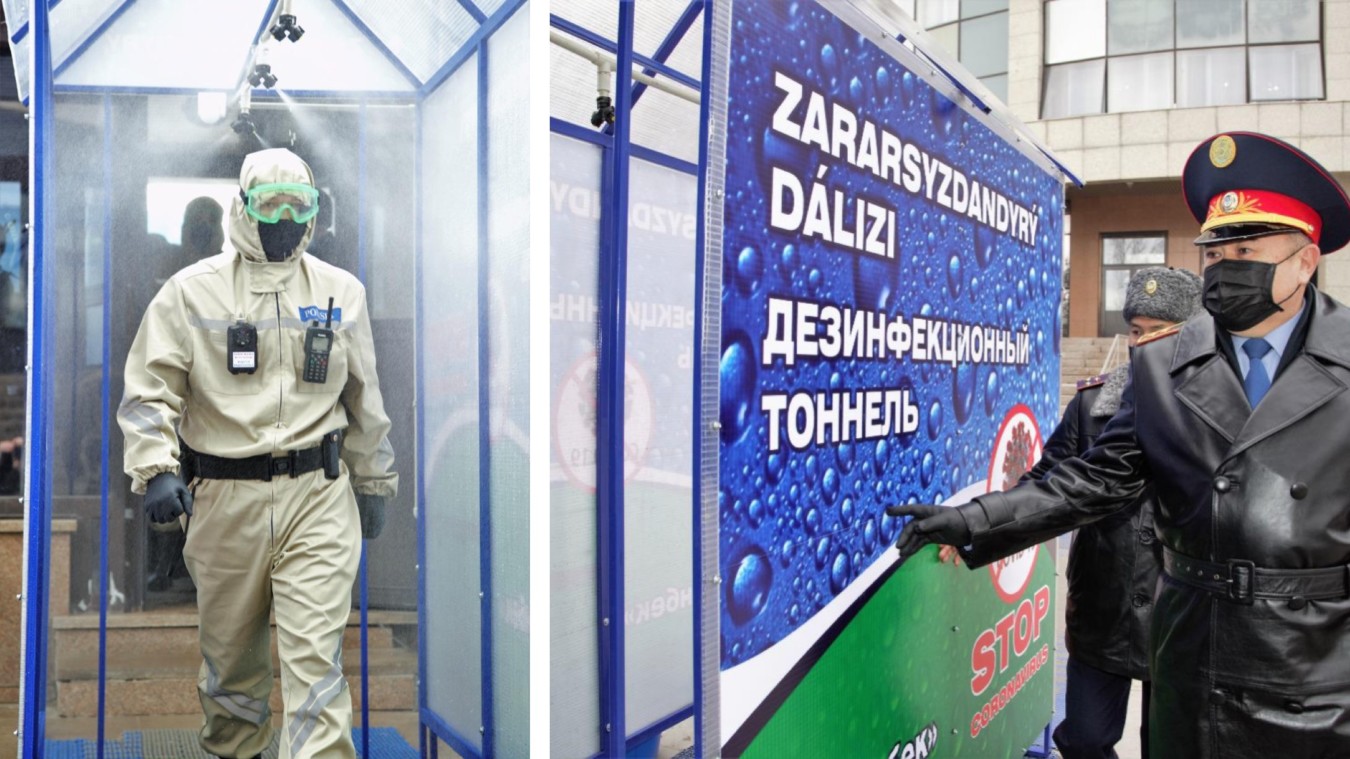 Коронавирустық инфекциядан қорғау құралдары таныстырылды