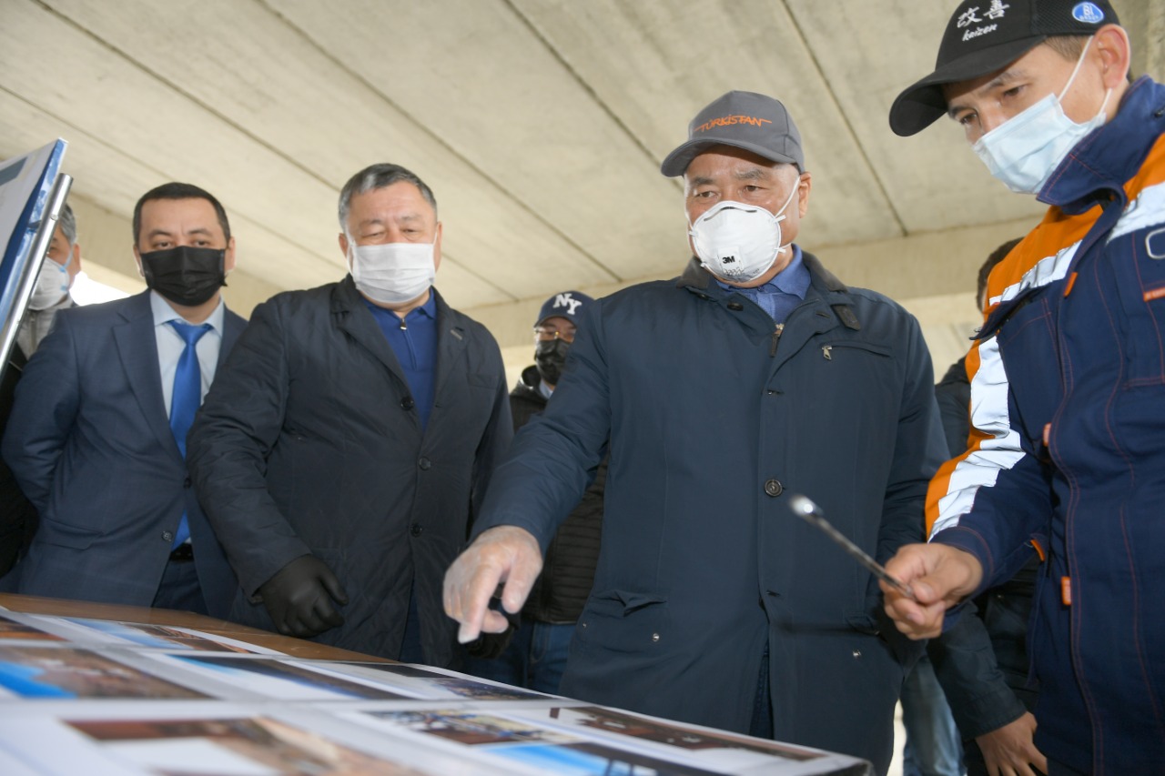 Түркістан қаласында инфрақұрылымды дамытуға ерекше мән берілуде