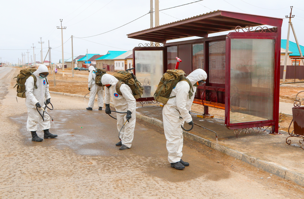 Дезинфекция дерттің таралуына тосқауыл қояды