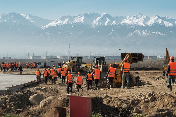 Алматыда коронавирус жұқтырғандарға арналған аурухананың құрылысы басталды