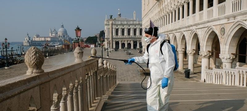 Италияда коронавирус қарқыны бәсеңдеп келеді