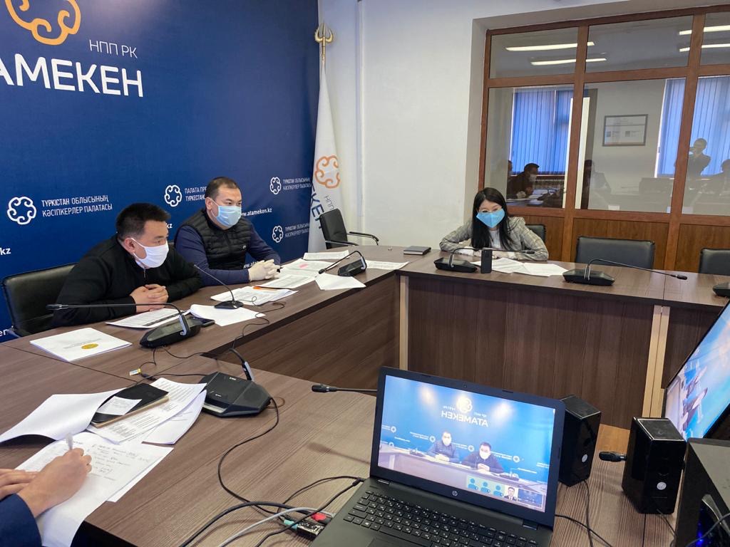 Түркістан: Кәсіпкерлерге онлайн режимде қолдау көрсетіледі