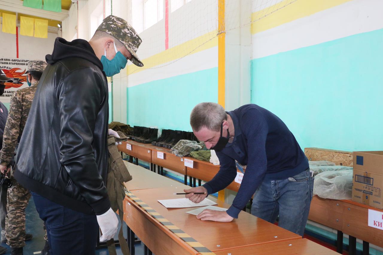 68 ерікті Атырауда арнайы жиынға қатысуда