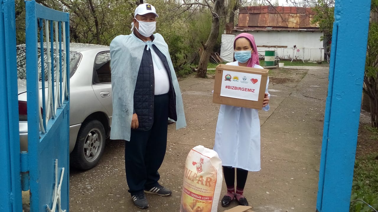 Түркістан: Мұқтаж жандарға жан-жақты көмек көрсетілуде