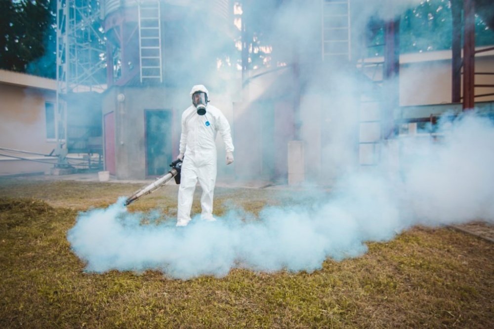 Дезинфекцияны автоматты түрде жасайды