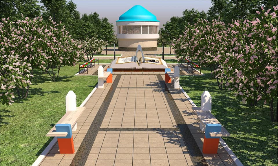 Кентауда ұстаздар аллеясы салынуда