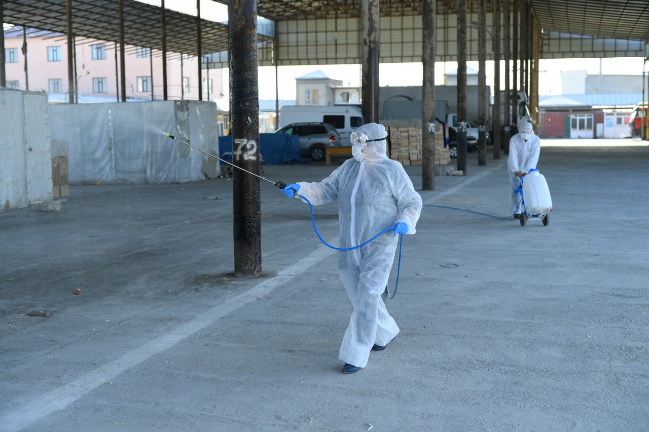 Түркістанда миллион шаршы метрге жуық жер залалсыздандырылды