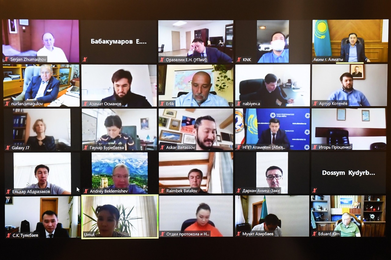 Алматы әкімі кәсіпкерлермен кеңес өткізді