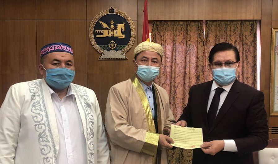 Моңғолия Мұсылмандар одағы коронавируспен күреске 10 млн төгрөг көмек көрсетті