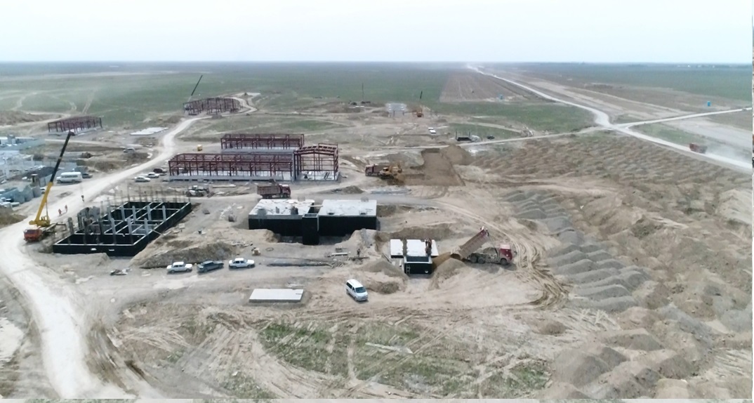 Түркістан: Халықаралық әуежай құрылысы қарқынды жүргізілуде
