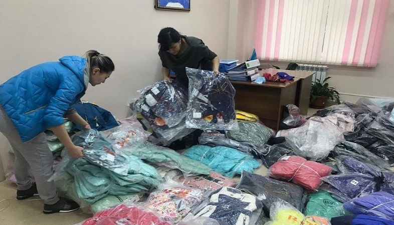 Алматы: Тәркіленген киім-кешектер мұқтаждарға берілді