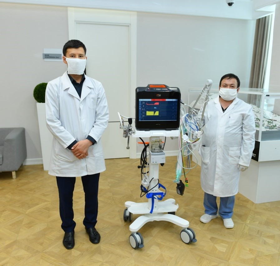 Түркістан: Ауруханалар германиялық ӨЖЖ аппаратымен қамтамасыз етіледі