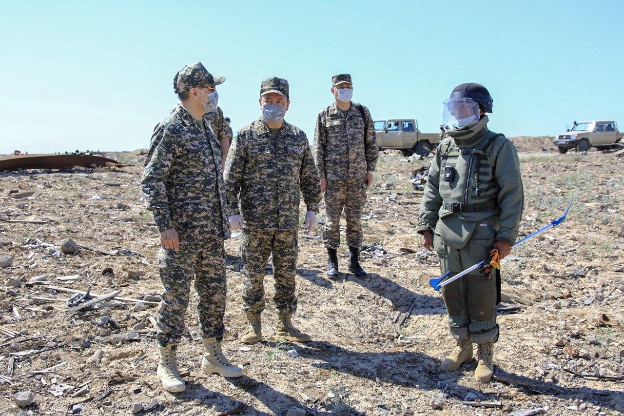 Оңтүстік өңірдегі бірқатар әскери нысан тексерілді