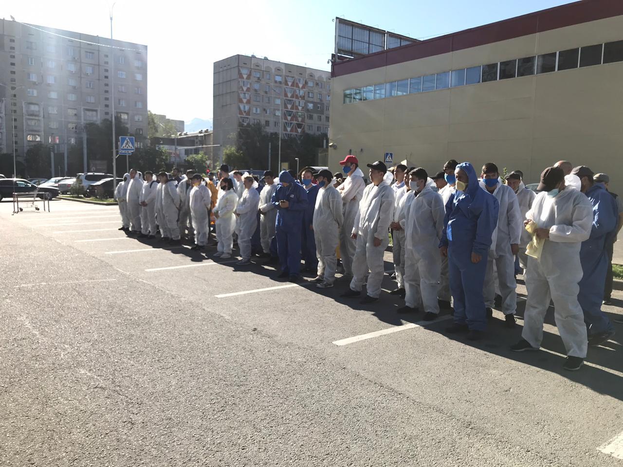 Алматы: 9 мамырдағы дезинфекциялау кестесі