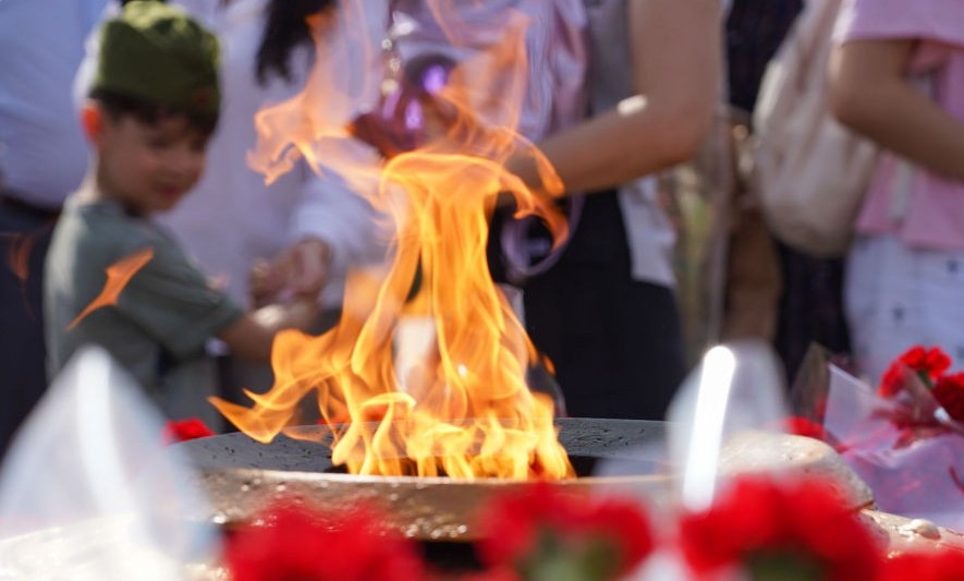 Алматы мен Ресей оқушылары «Журавли» әніне бірлескен музыкалық клип жазды (видео)