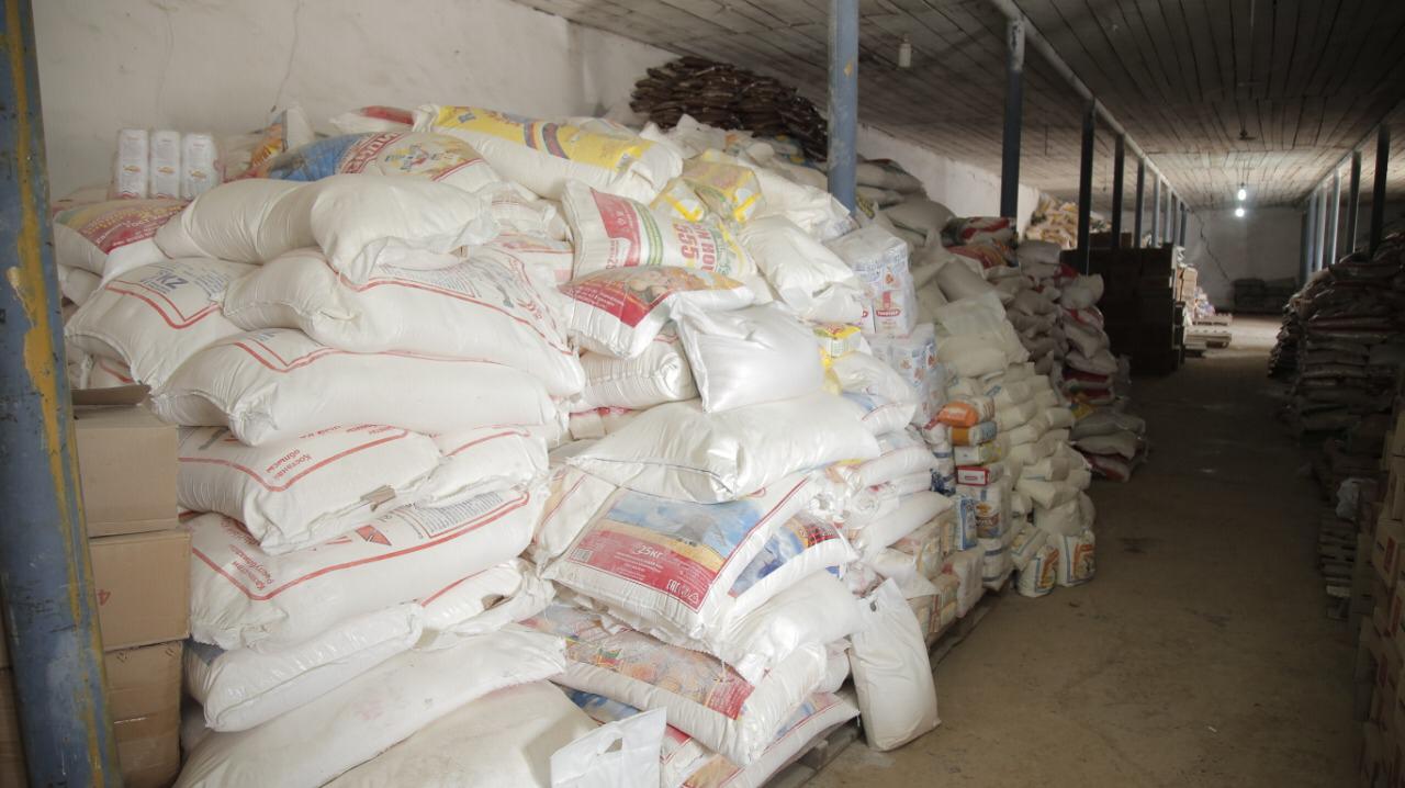 Мақтаарал ауданына 408  тонна гуманитарлық көмек келіп түскен