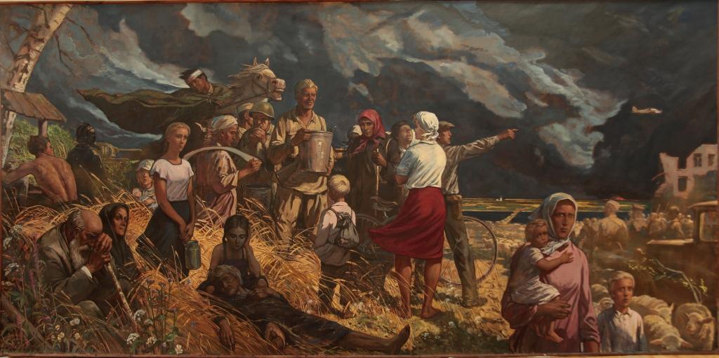 Майдангер суретшілер мәңгі есте