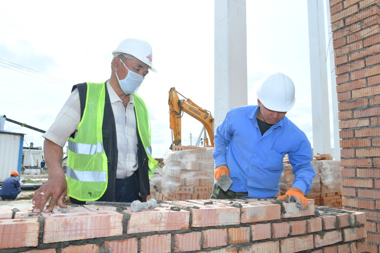 Мақтаарал ауданында 300-ден астам жергілікті тұрғын құрылысқа тартылған