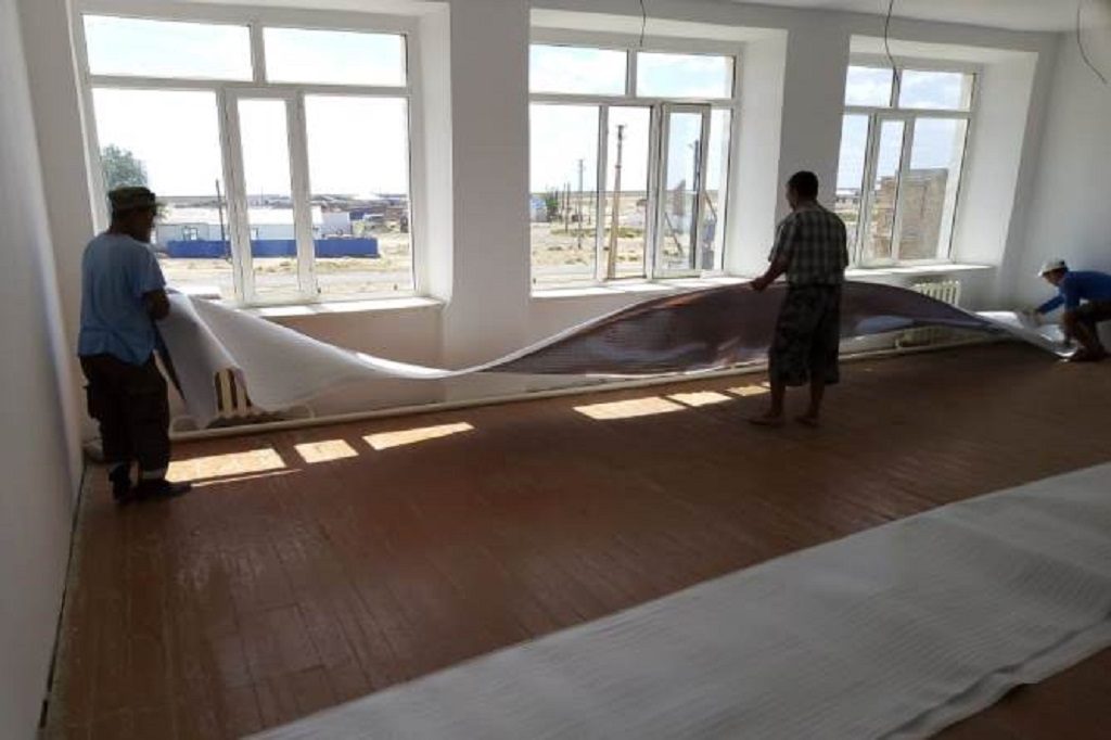 Ақмолада білім ошақтарына жөндеу жұмыстары жүргізілуде