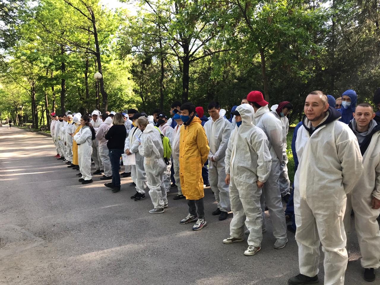 Алматы: 14 мамырдағы көп қабатты үйлерді залалсыздандыру кестесі