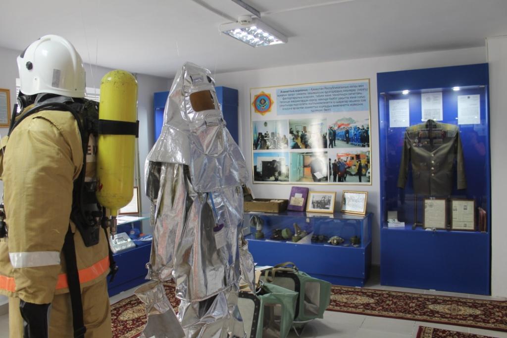 Ақтау: өртке қарсы үгіттеу орталығының музейінде көрме өтті
