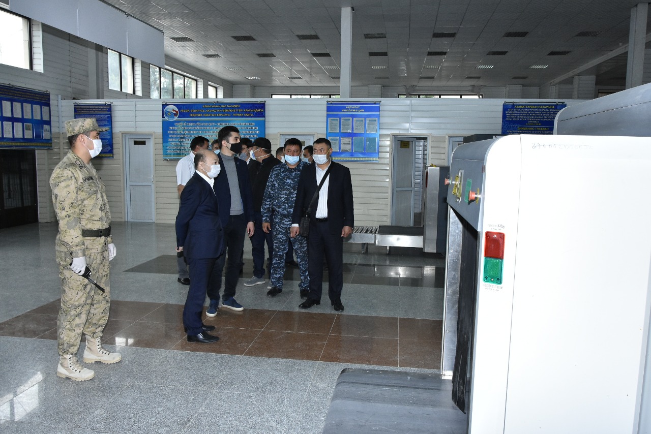 Түркістан: Індеттің шекара арқылы енуіне жол бермеу мақсатында жүйелі жұмыс жүргізілуде