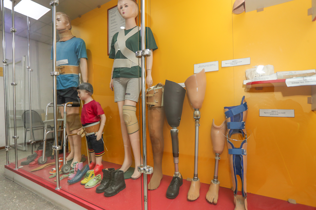 Протездік-ортопедиялық орталықтың өндірістік цехтары іске кірісті