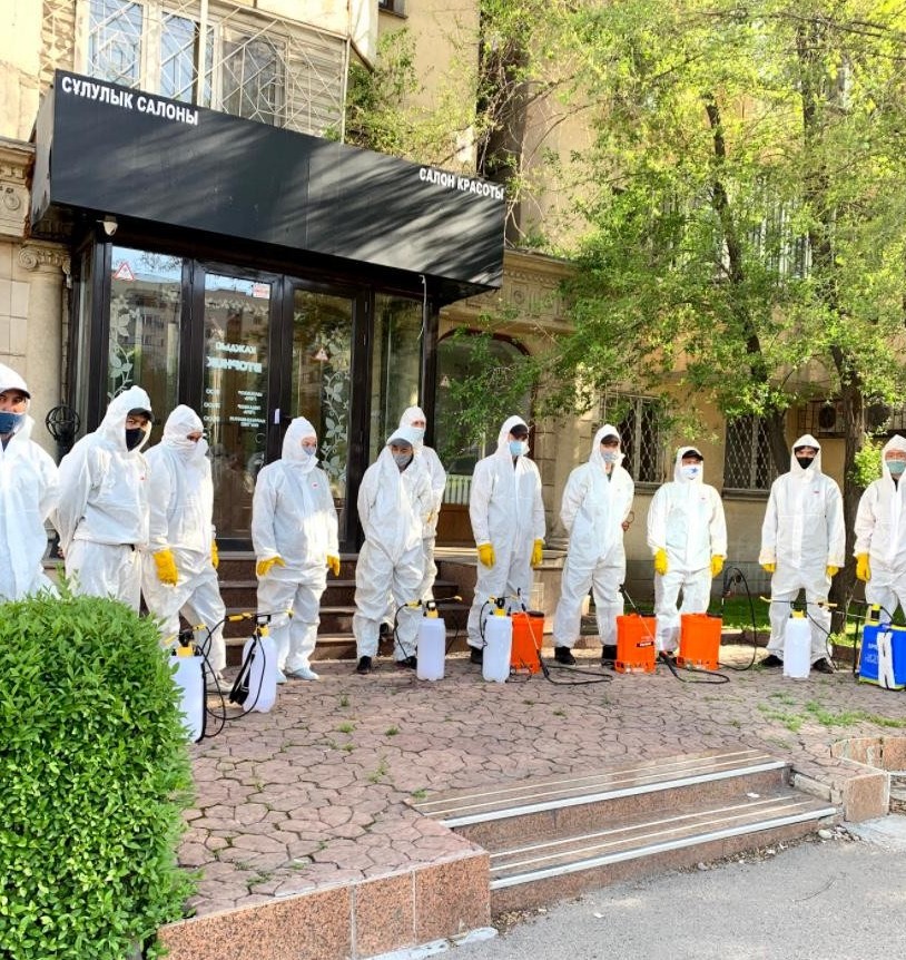 Алматы: 18 мамыр күнгі дезинфекциялау кестесі