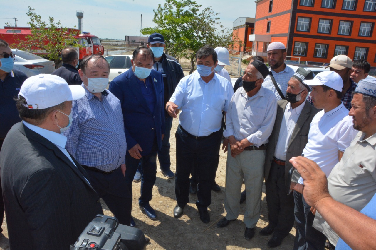 Парламент депутаттары мақтааралдықтардың жағдайына қанықты