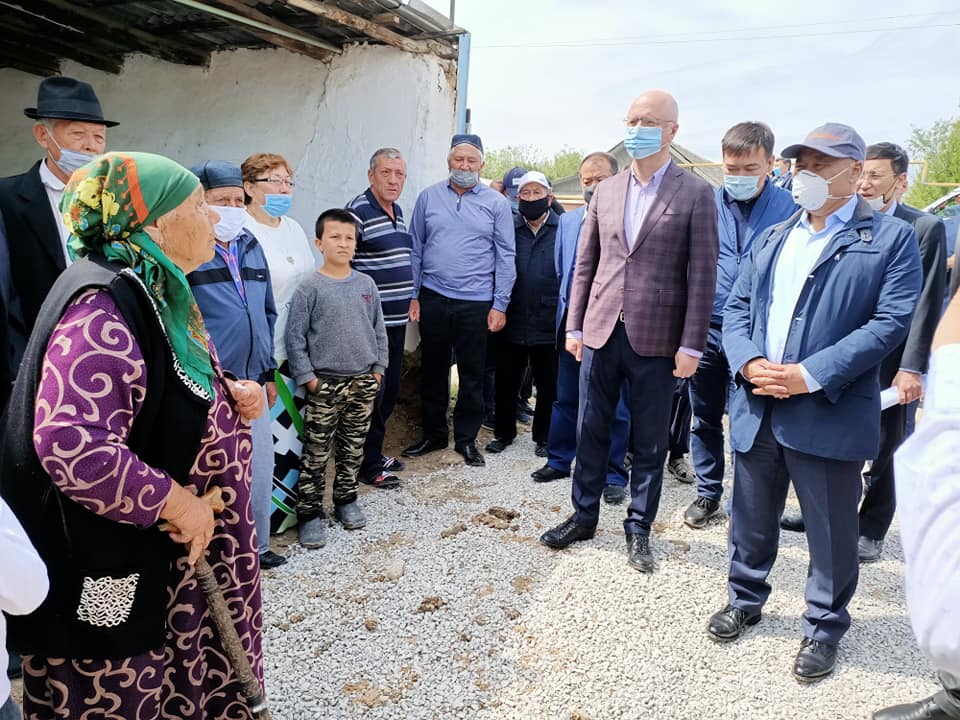 Премьер-Министрдің орынбасары су басқан ауылдардағы жағдаймен танысты