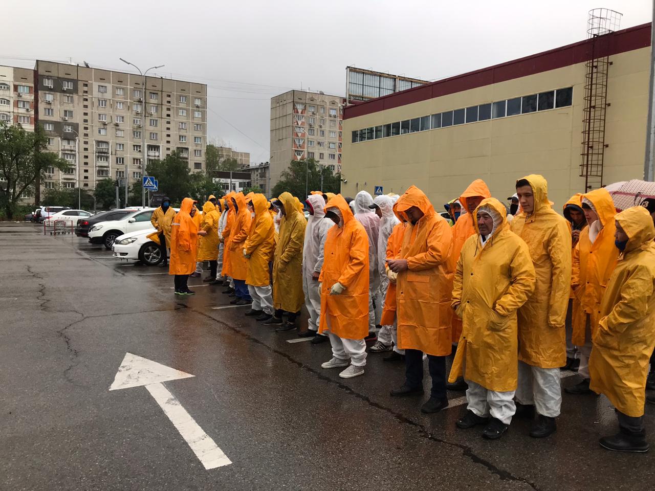 Алматы: 19 мамыр күнгі дезинфекциялау кестесі