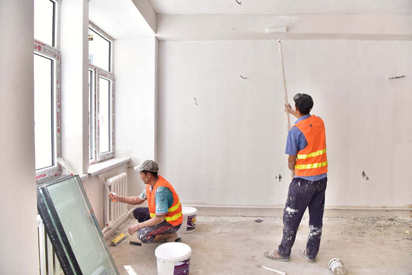 Біржан сал ауданында білім ошақтары жөнделуде