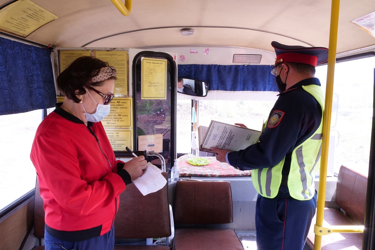 Қоғамдық көліктерде санитарлық нормалардың сақталуы шарт