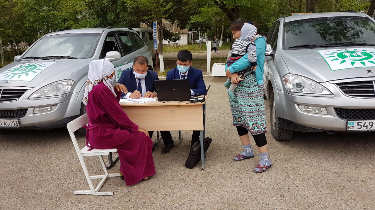 Түркістан: Зардап шеккендерге өтемақы төлене бастады