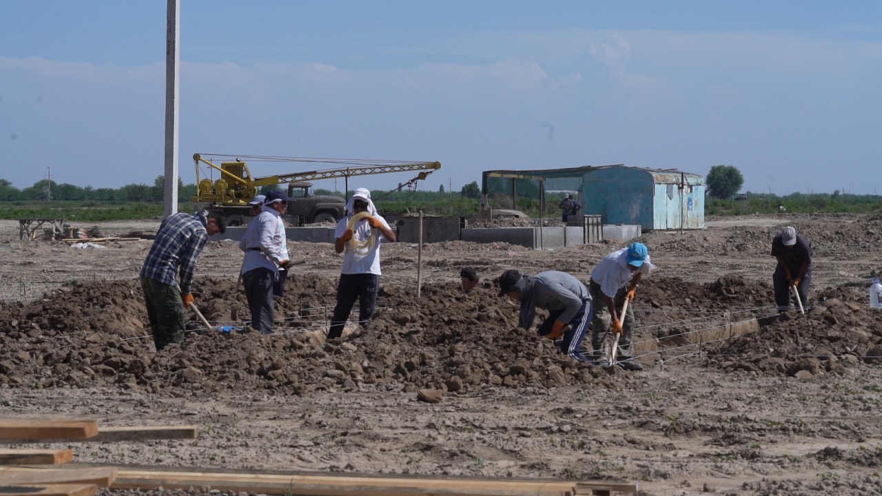 Мақтаарал: «Салиқалы ұрпақ» қоры 20 үйдің құрылысын бастады