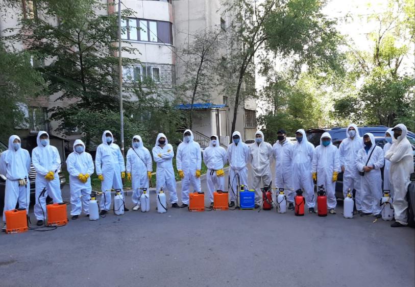 Алматы: 26 мамыр күнгі дезинфекциялау кестесі