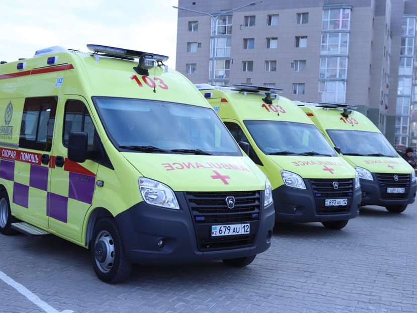 Ақмола облысында медициналық мекемеге реанимобиль көлігі сыйға тартылды